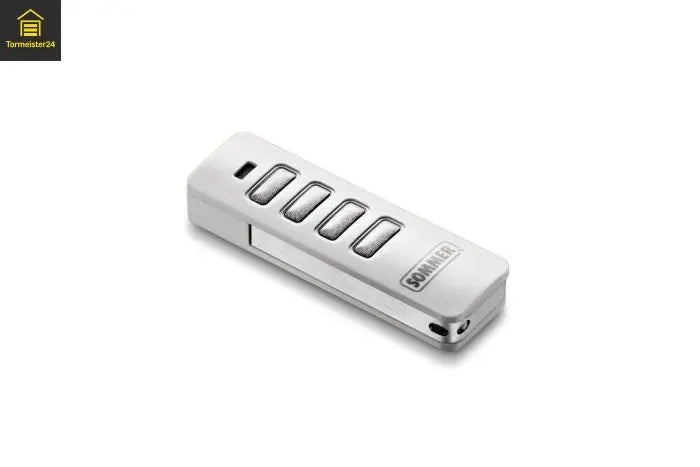 SOMMER Pearl Vibe Handsender – 4-Befehl, 868,95 MHz, mit Vibrationsfeedback Tormeister24 Handsender
