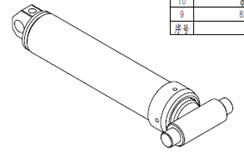 Loading Systems Lift Hydraulikzylinder 70 mm