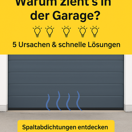 Tormeister 24 Fachberater zeigt Abdichtung vor Ort