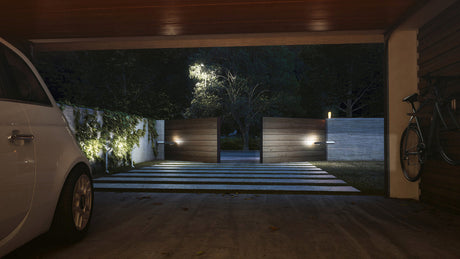 Drehtorantrieb an einem Flügeltor in Horrweiler