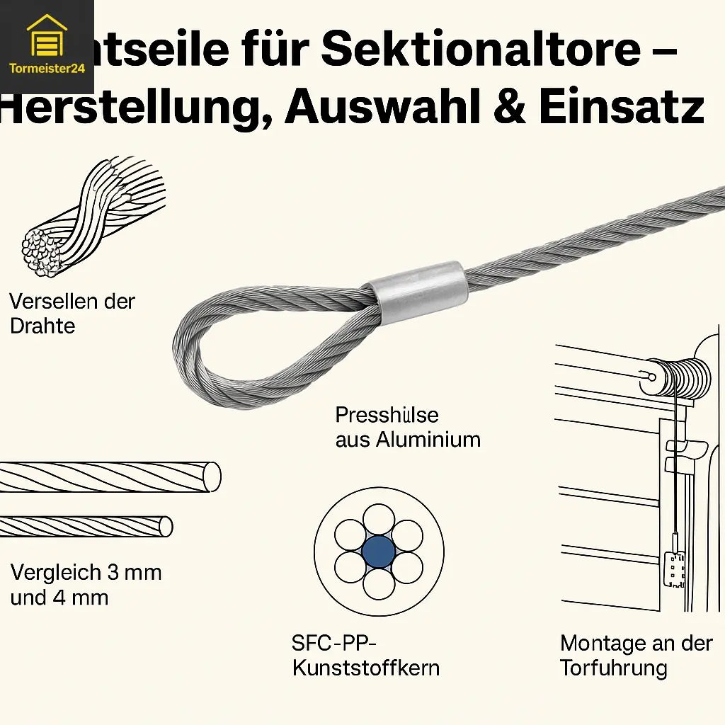 Tormeister 24 Fachberatung zu Länge und Auswahl von Torseilen
