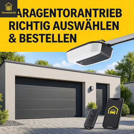 Übersicht Garagentorantriebe Leistungsklassen von 600 bis 1100 N