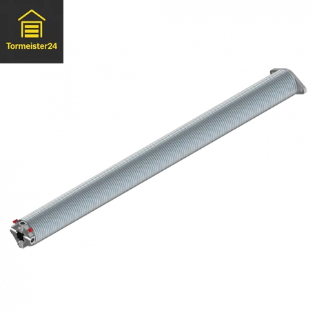 Torsionsfederwelle mit Seiltrommeln und Drahtseilen – Sektionaltor Technik erklärt