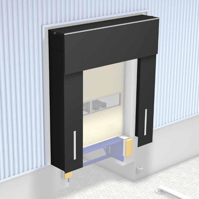 Torabdichtung Shelter 3450x3400 mm Verladetechnik