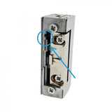 Elektrisches Türschloss 12–24 V NC inkl. Rückplatte – Fail-Safe Türöffner für Zugangssysteme Tormeister24 Codeschloss