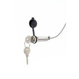 Außen-Notentriegelung für Sektionaltor mit Zylinderschloss und Zugseil

