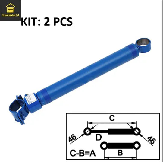 Hafa Hydraulikzylinder Überladebrücke Set