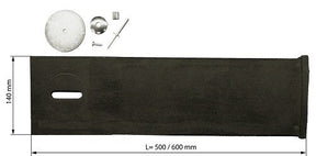 Verstärkungsstreifen Torabdichtung 600 mm