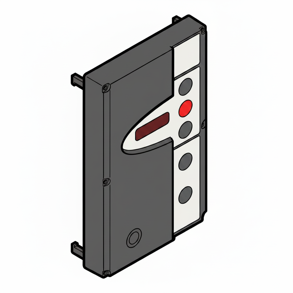 Hörmann Gehäusedeckel 420 T mit Displayplatine