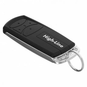 High-Line Handsender 4-Kanal 868 MHz

Ersatzfernbedienung High-Line Torantrieb 4-Kanal

High-Line Funkhandsender für Garagentor

Handsender 868 MHz High-Line Steuerung

High-Line Fernbedienung für Torantriebe

Funkhandsender High-Line 4-Kanal schwarz

High-Line Handsender kompatibel mit Torsteuerungen

Ersatzhandsender High-Line 868 MHz Funk

High-Line Handsender für Garagentor und Schiebetor

Fernbedienung High-Line 4-Kanal 868 MHz