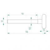 Laufrolle kurz 12mm welle passend für Hörmann - Tormeister24Laufrolle kurz 12mm welle passend für Hörmann