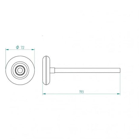 Laufrolle lang 3" Zoll - Tormeister24Laufrolle lang 3" Zoll