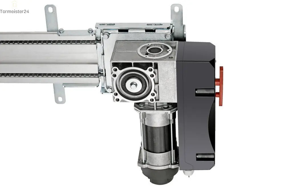 GIGAline Schiene montiert in Sammelgarage