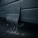 Energiesparende Torabdichtung für Rolltore – verhindert Kältebrücken und Zugluft.