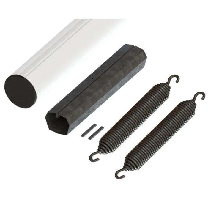 Marantec ASTL8 Aluminium-Rundbaum, ø 90 mm, 2x 4,2 m, Federpaket Marantec