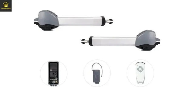 Marantec  Set für 2-flügelige Drehtore bis 2,5 m inkl. 1 x Handsender Tormeister24 Drehtorantriebe