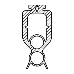 Marantec Torabschlussprofil 29x58 mm 2 Kammern

EPDM Torprofil 14 mm Optosensor schwarz

Schließkantensicherung Profil 29x58 mm Meterware

Torabschlussprofil 2-Kammer 14 mm Sensor