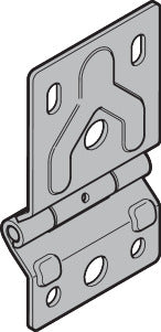 Scharnier SA015, verzinkt
