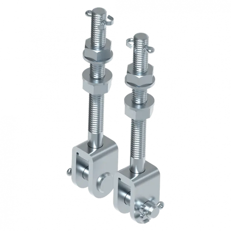 Seilbefestigungsatz Alu Bodenkonsole Schweighöfer Tore