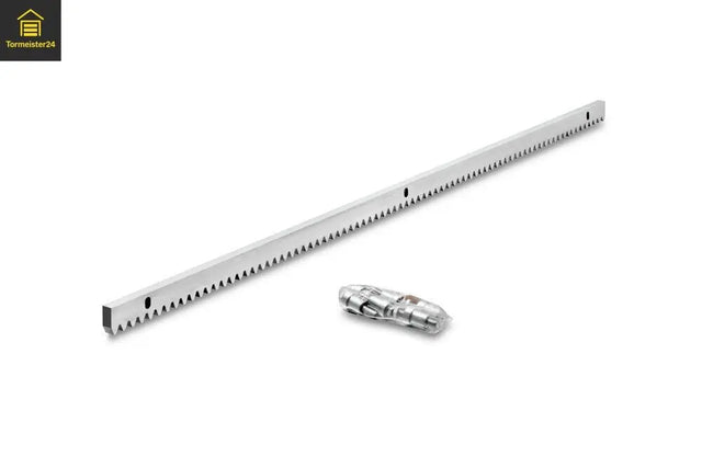 Stahl-Zahnstange 1 m verzinkt Modul 4