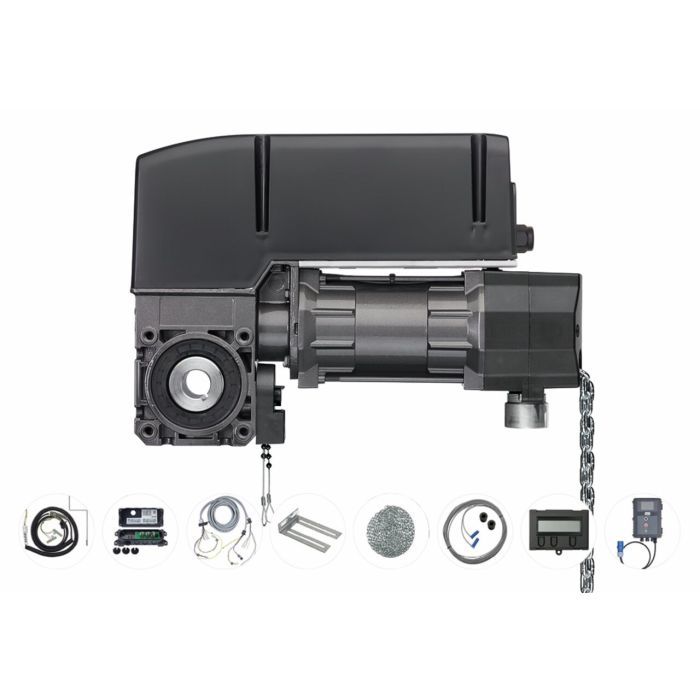 Marantec STA 1-10-30 FU-I Industrietor Antrieb
CS 320 FU Steuerung mit Frequenzumrichter
Sektionaltor Antrieb 100 Nm 25,4 mm
Industrietor Komplettset Marantec
